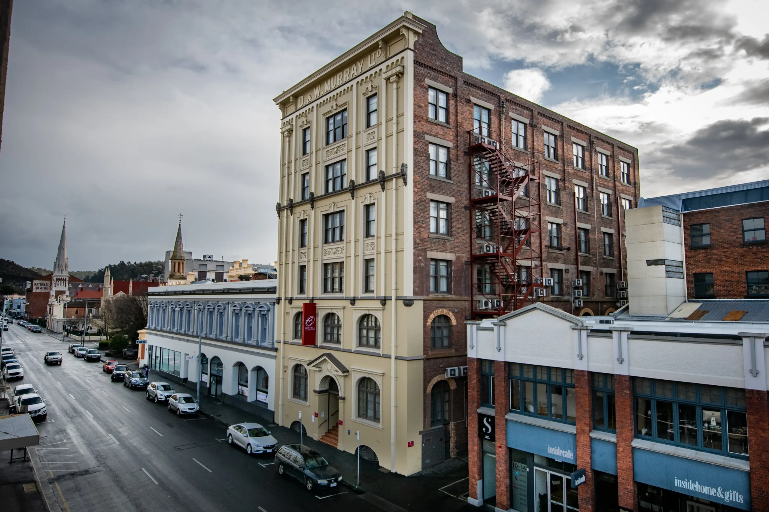 Launceston conference venue in a historic multi-storey hotel building, centrally located and ideal for business events and extended stays.
