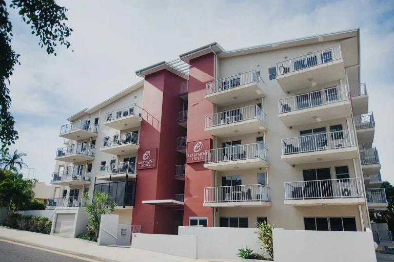 Gladstone City Central Apartment Hotel exterior with onsite conference facilities